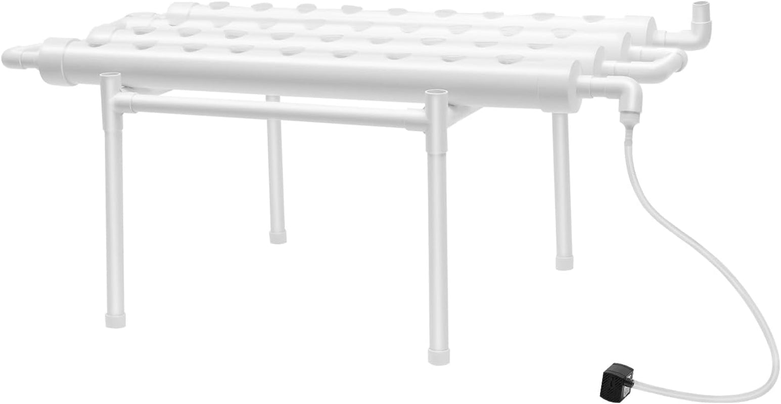 Hidroponică, verticală, 1 strat, 36 de poziții, turn hidroponic, 3,5 x 4,5 cm, coș pentru hidroponică, grădină, verticală, cutie de creștere, set complet, experiment hidroponic