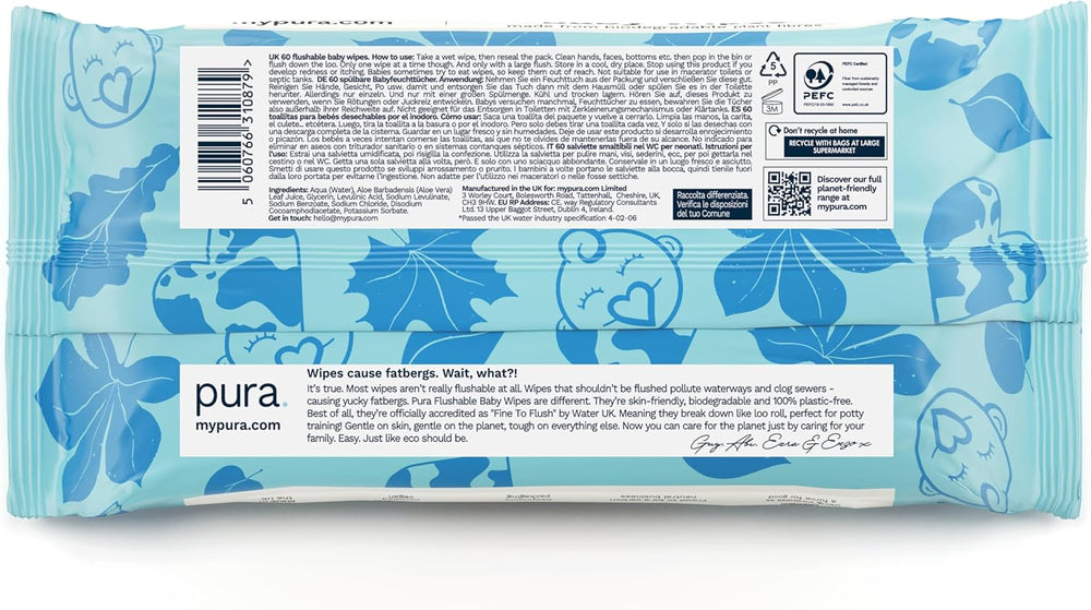 Șervețele umede ecologice de unică folosință pentru bebeluși, pentru pielea sensibilă a bebelușilor, 70 de șervețele (1 pachet), 99% apă, 100% fără plastic, pentru pielea sensibilă, predispusă la eczeme, nou-născuți, biodegradabile, vegane