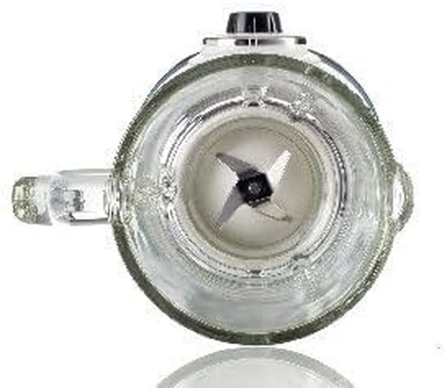 Ariete Vintage 583 Mixer Aus Glas, Retro Multifunktionsmixer Mit 4 Klingen, 4 Geschwindigkeiten + Pulse-Funktion, Ice-Crusher Funktion, 1,5 Liter Fassungsvermögen, 1000W, Grün Bucatarie Naty Shop