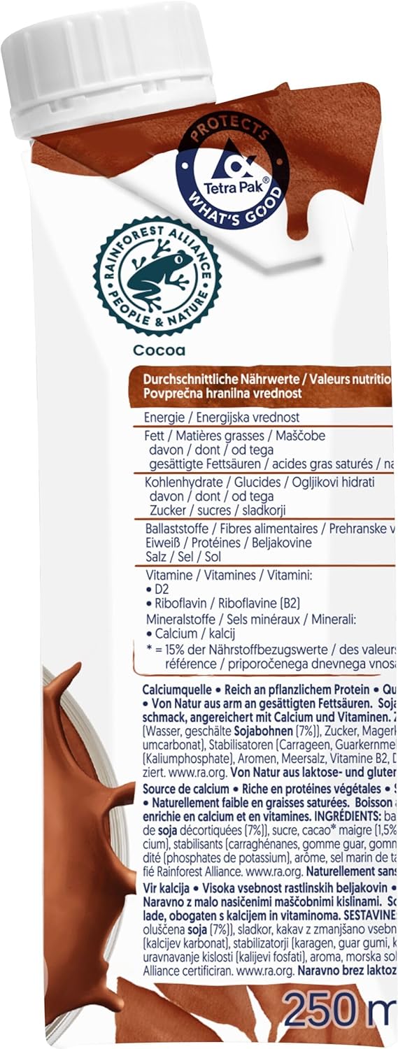 Alpro Băutură din Soia Ciocolată - Vegană, Fără Lactoză, Fără Gluten