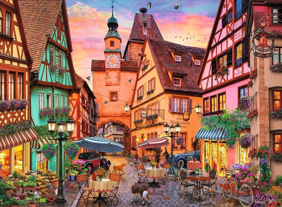 Ravensburger Puzzle 12001381 - Bavarian Romance - puzzle jigsaw de 500 de piese pentru adulți cu vârsta de peste 12 ani Puzzle Naty Shop