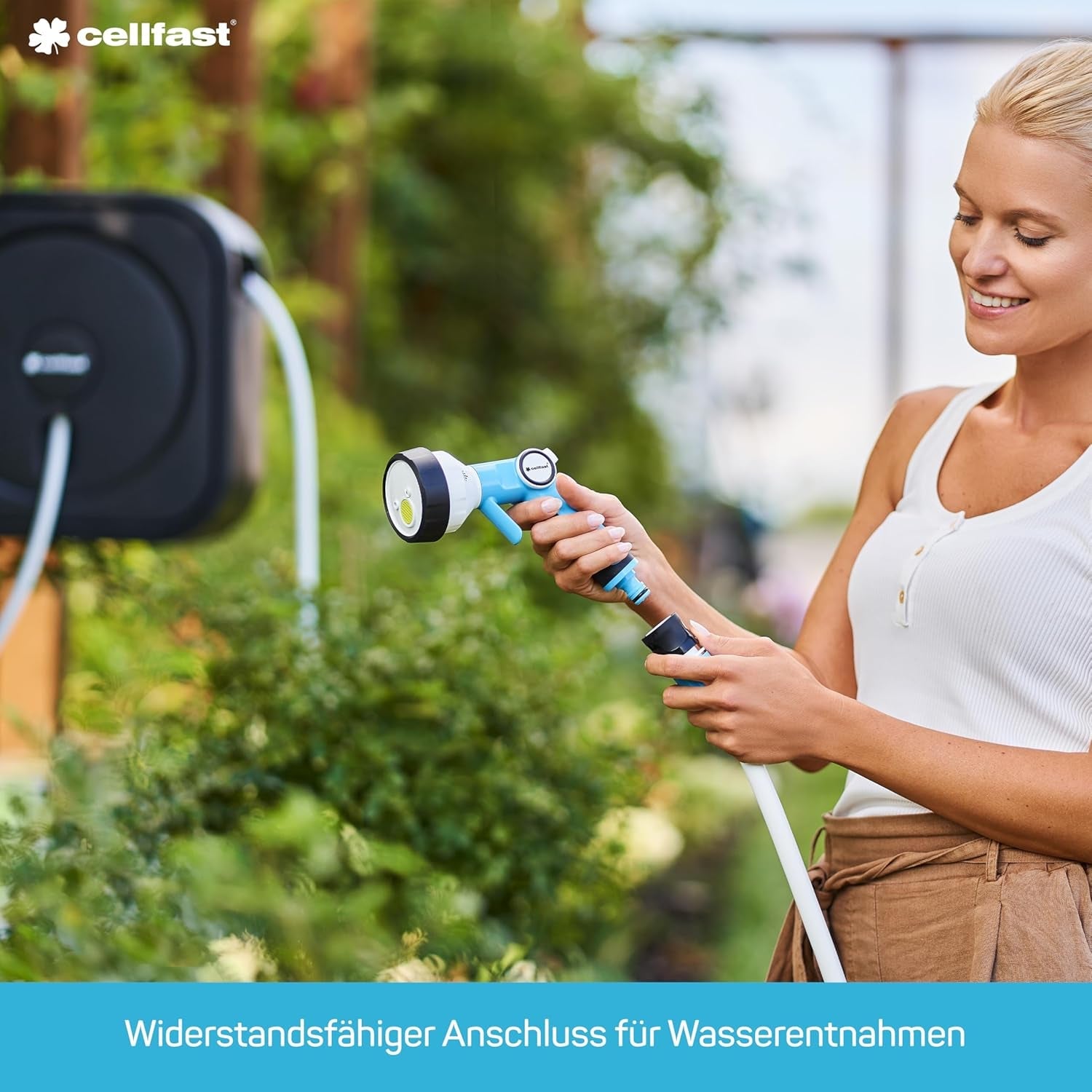 Conexiune Cellfast Basic, albastră, G3/4" (26,5 mm)