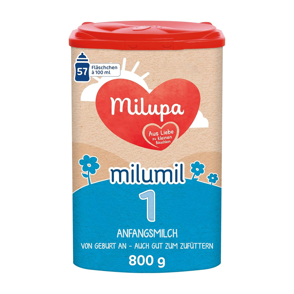 Milupa Milumil Pre, Lapte praf pentru bebeluși - Cu nutrienți importanți și fără ulei de palmier - 800 g Naty Shop 800 grame Milumil 1