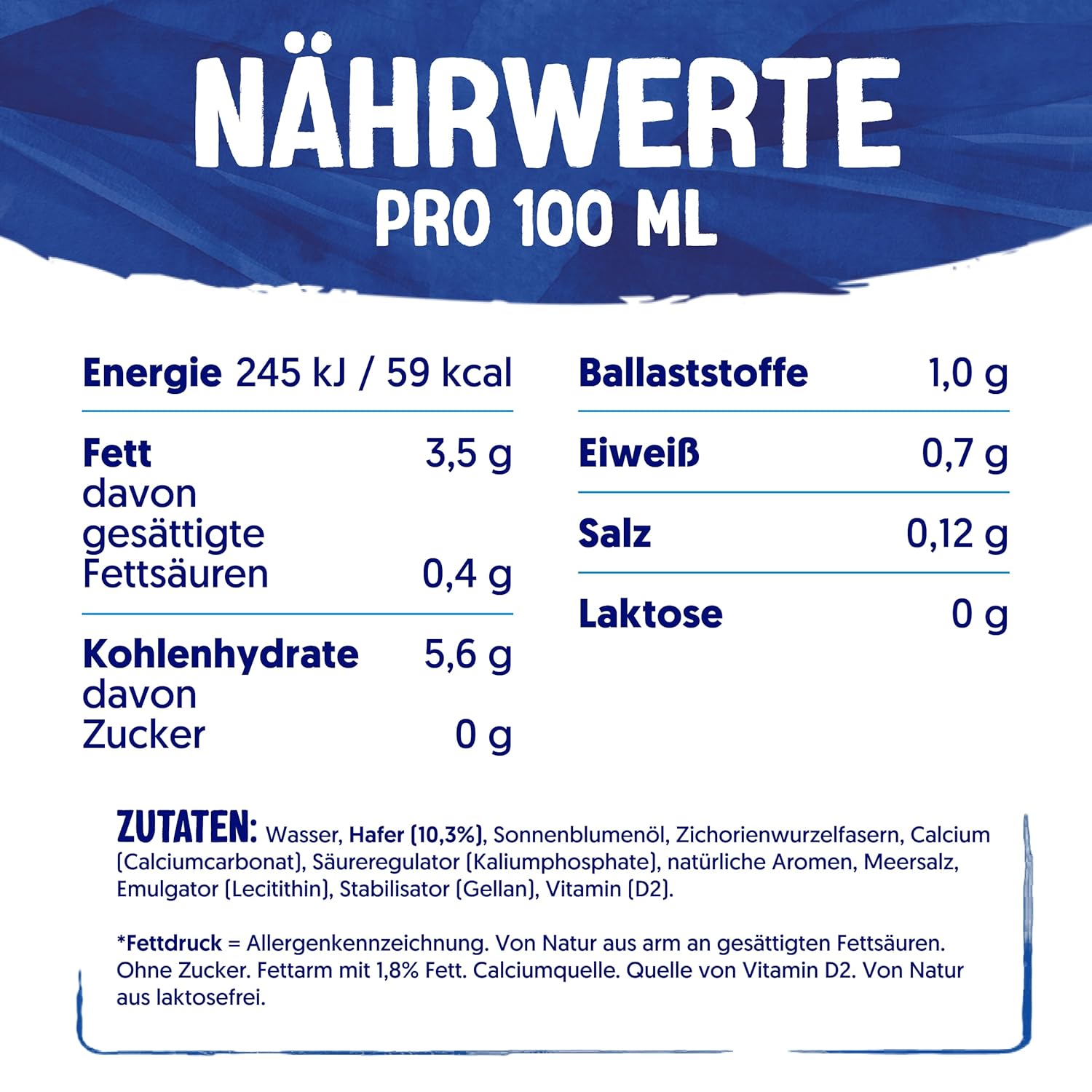 Alpro This is Not Milk 3,5 Prozent – Vegan und milchfrei – Von Natur aus laktosefrei – Reich an Ballaststoffen, Calcium und Vitaminen – 8 x 1 L – Haltbar
