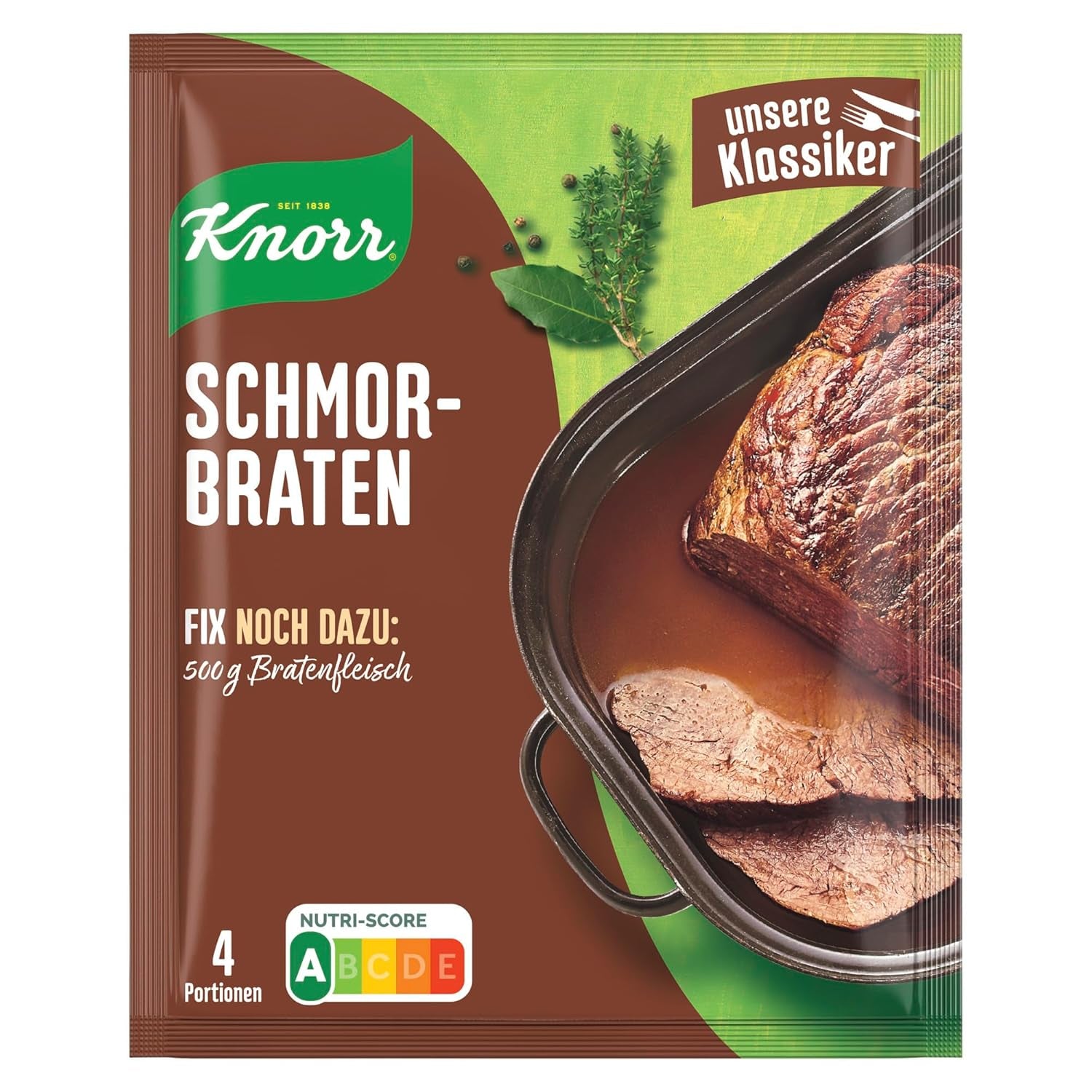 Knorr Fix Pfeffer-Rahm Medaillons 3 Portionen (1 x 35 g) | 35 g (1er Pack)