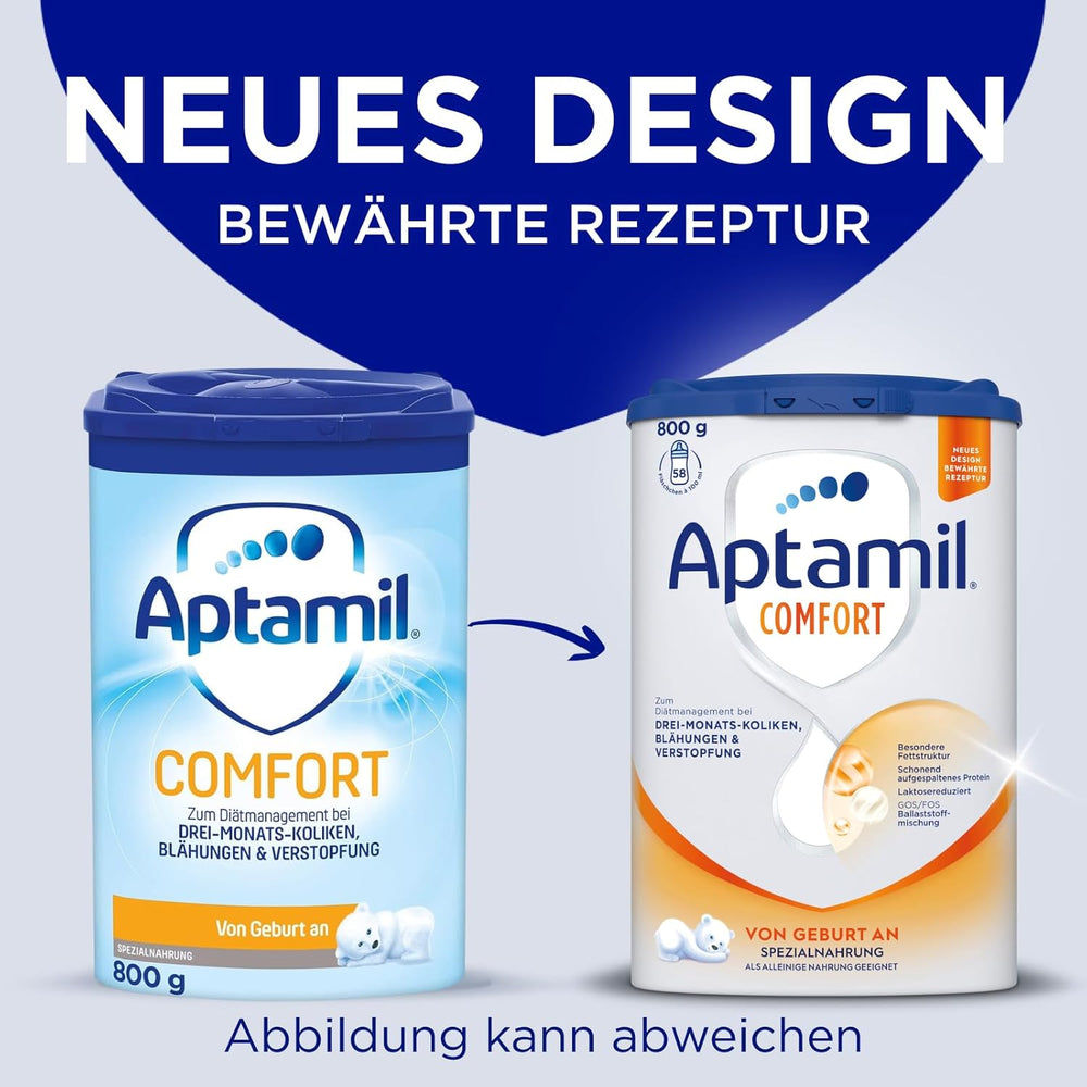 Aptamil Comfort - Formulă specială de la naștere - 1 x 800 g