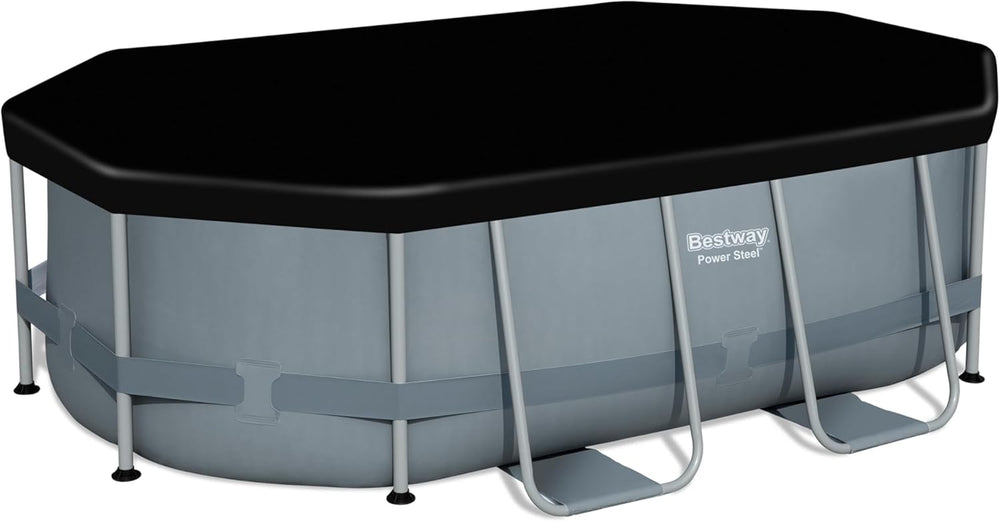 Prelată Bestway din PVC 305 x 184 cm, neagră, ovală