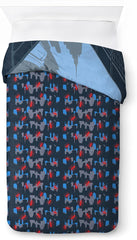 Lenjerie de pat pentru copii, unisex, printese si super eroi, 100% bumbac Lenjerie de pat - copii Naty Shop