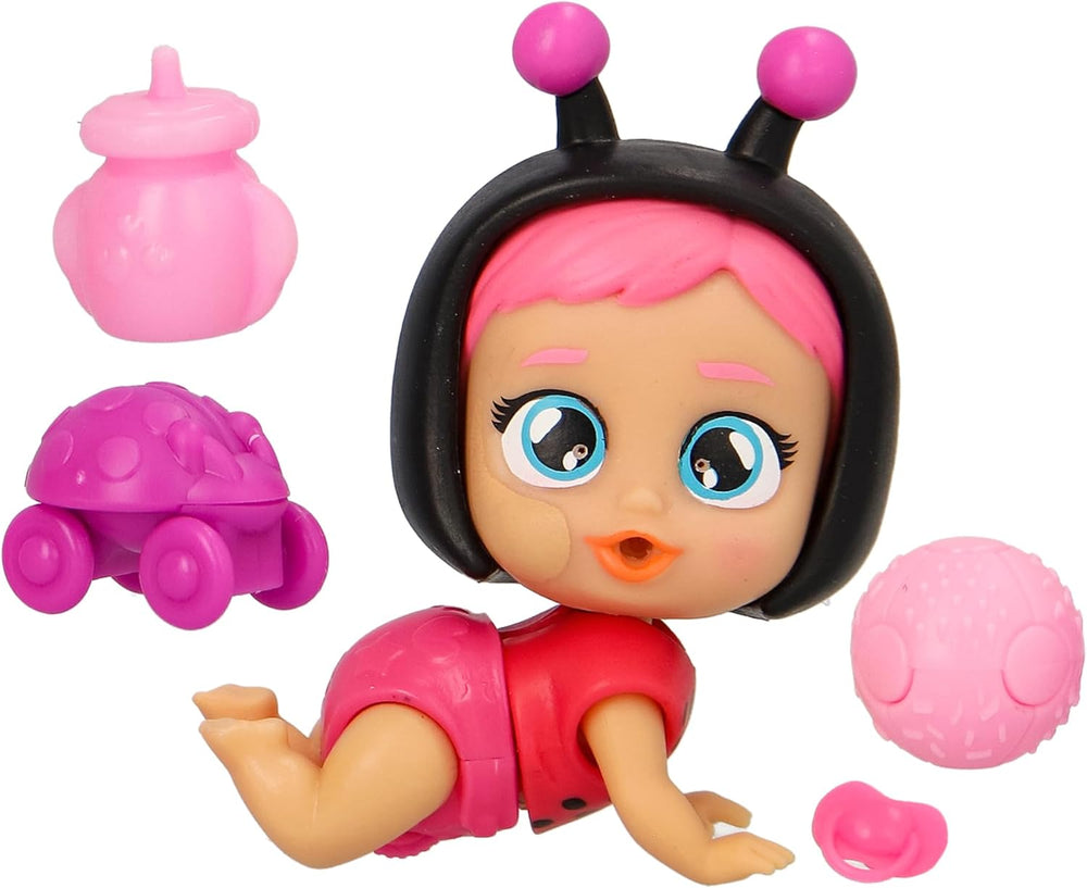 Cry Babies Playtime Day Care Lady, Puppenhaus Day Care Babies mit einem großen interaktiven Zubehör, sie weinen echte Tränen, Werden zufällig gesendet, für Kinder 4 bis 6 Jahre