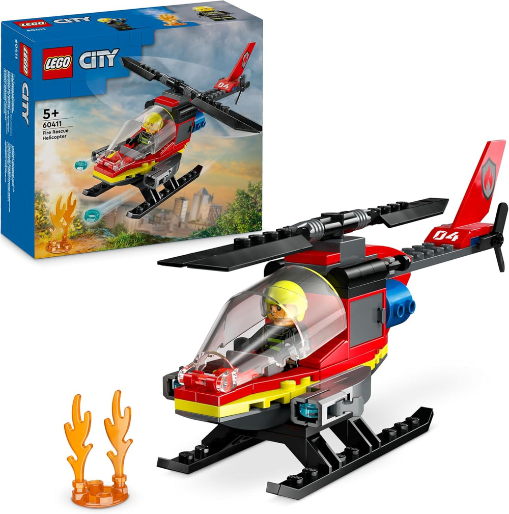 LEGO 60373 City Feuerwehrboot, Spielzeug, das im Wasser schwimmt, mit Rennboot, 3 Minifiguren und Jetpack, Feuerwehr-Boot-Spielzeug Geschenkidee für Jungen und Mädchen ab 5 Jahren