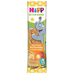 Hipp Bio-Riegel Müesli-Freund Elefant Butterkeks in Apfel-Vanille, 24Er Pack (24 X 20 G) Mama si Copilul Naty Shop 20 G (24Er Pack) Keks/Apfel-Van.