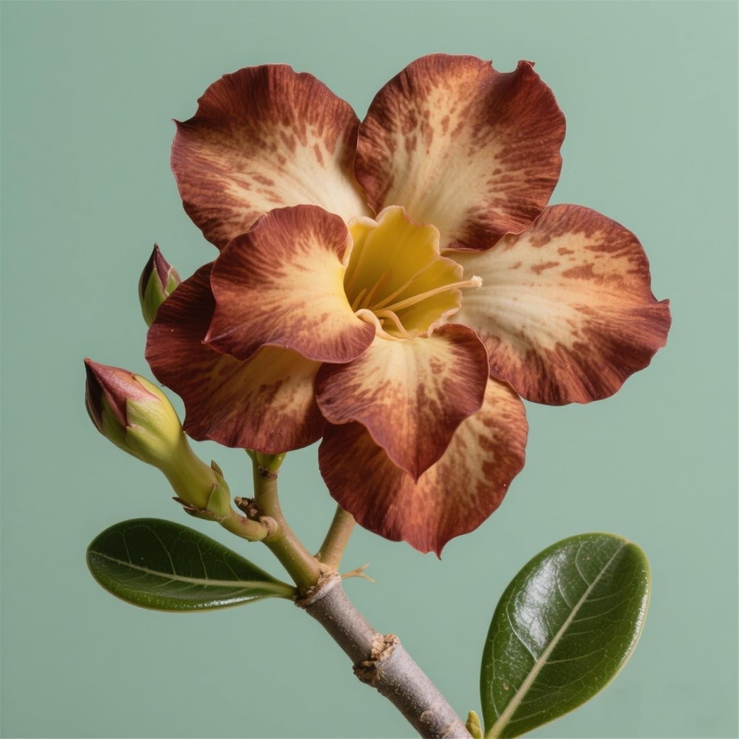 Winterhart pflanzen, Lebende Pflanzen,Mehrjährige Blumenzwiebel ist winterhart, Mysteriöse magische Glühbirne, Blumenzwiebel Mix，3 years-1 Wüstenrose knollen -G