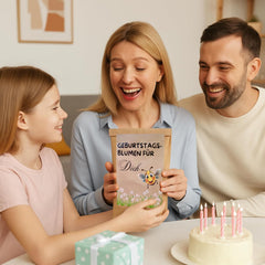 Cadou de ziua de naștere, kit de plantare a florilor pentru ziua de naștere, pungă cadou surpriză, cadou de ziua de naștere pentru femei, semințe de flori pentru plantare individuală