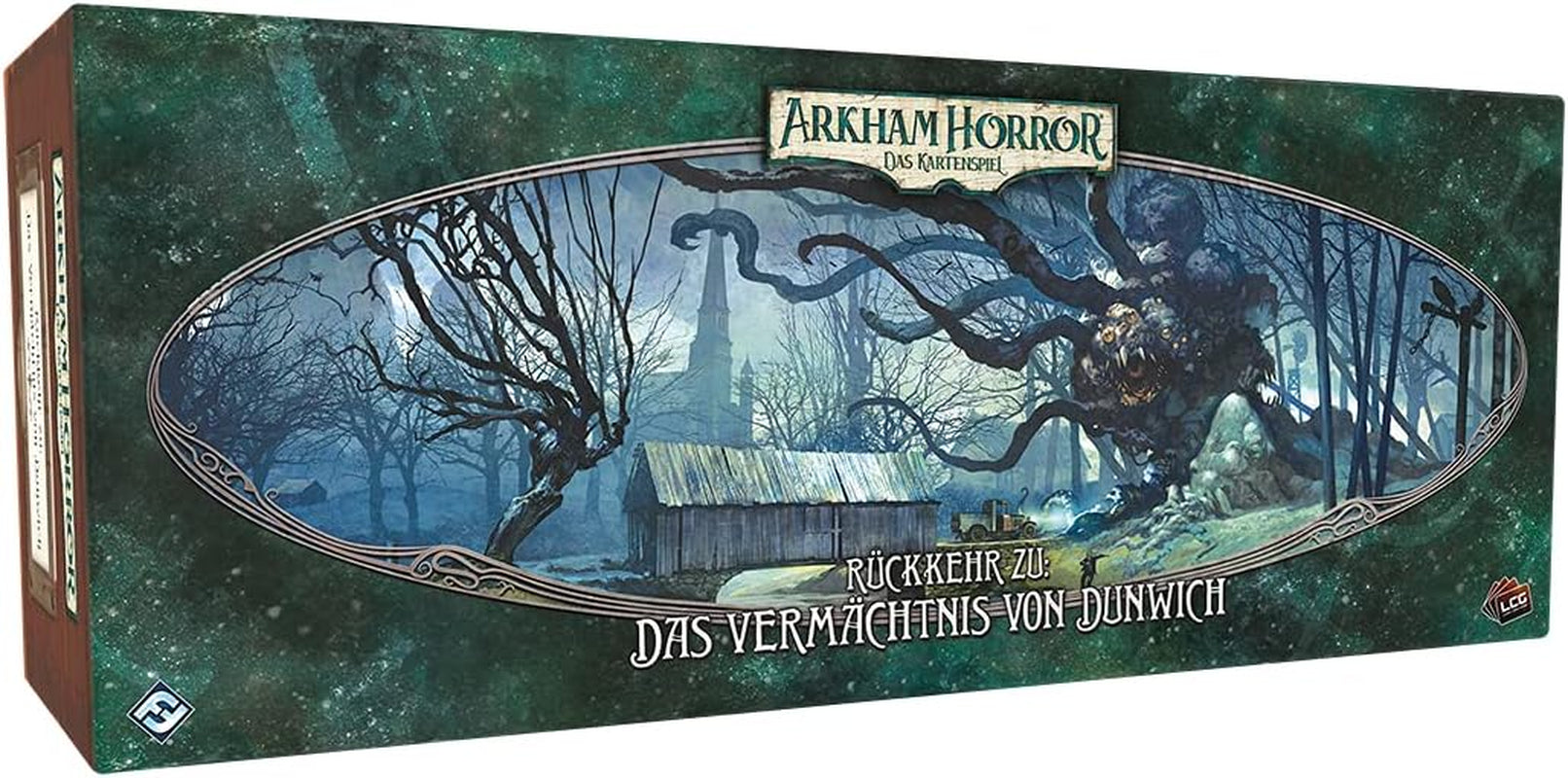Fantasy Flight Games, Arkham Horror: LCG, Joc de bază, Joc pentru experți, Joc de cărți, 1-4 jucători, Vârste 14+, 45+ minute, Germană, Multicolor, Colorat