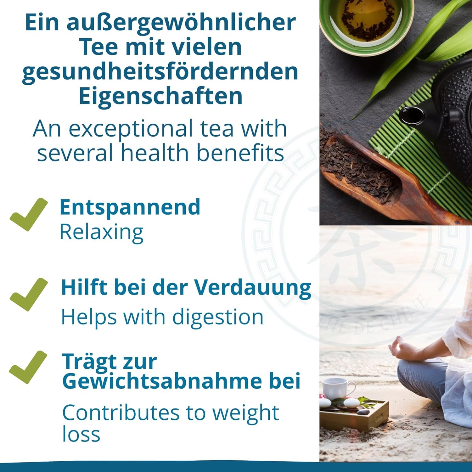 Khla - Ceai Oolong Bio 100 G - Ceai albastru - Ceai natural vrac - Ceai asiatic organic - Vrac și tăiat - Ceai din plante și infuzie - Din China