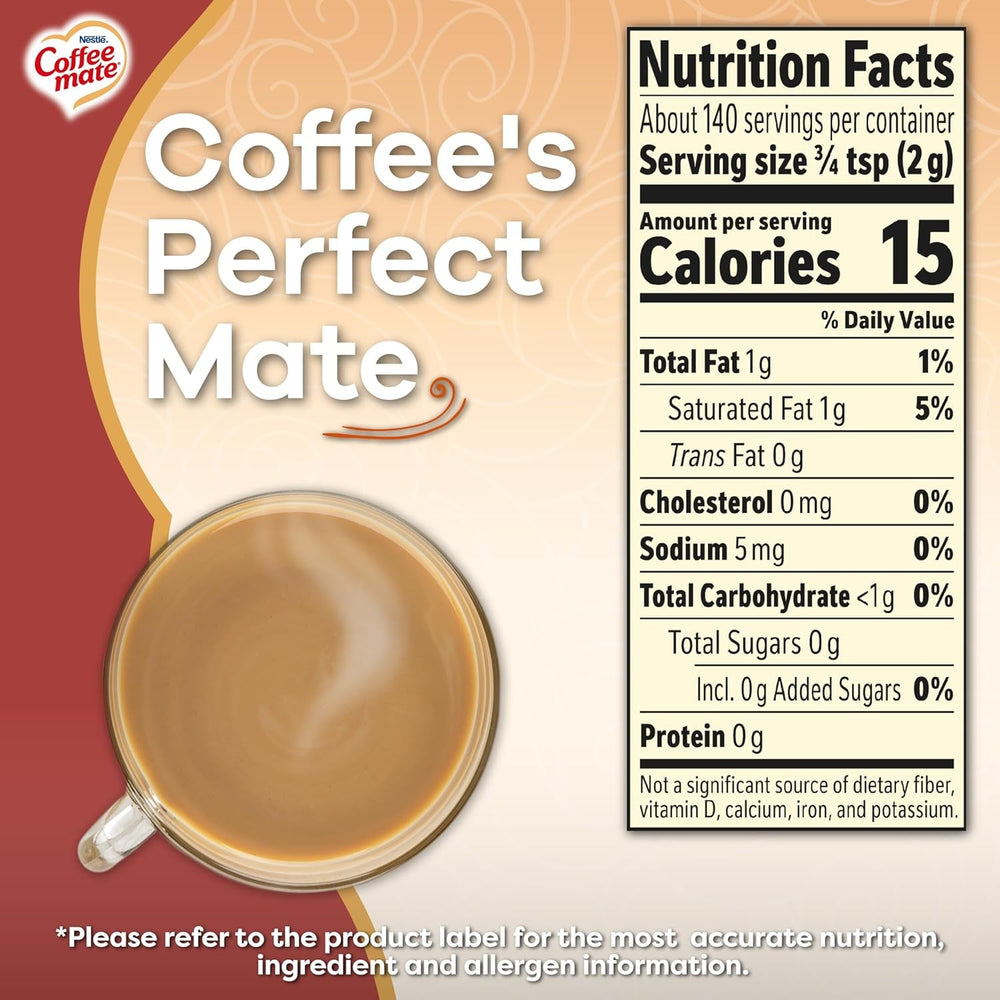 Coffee-Mate Vanilla Caramel, Sugar-Free Powdered Coffee Creamer, Kaffeesahne Pulver - Vanille Karamell - OHNE ZUCKER! aus USA