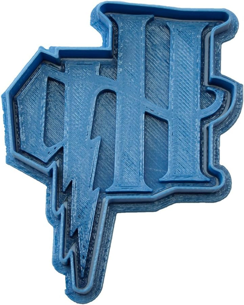 Formă de biscuiți HP Harry Potter, albastră, 8 x 7 x 1,5 cm
