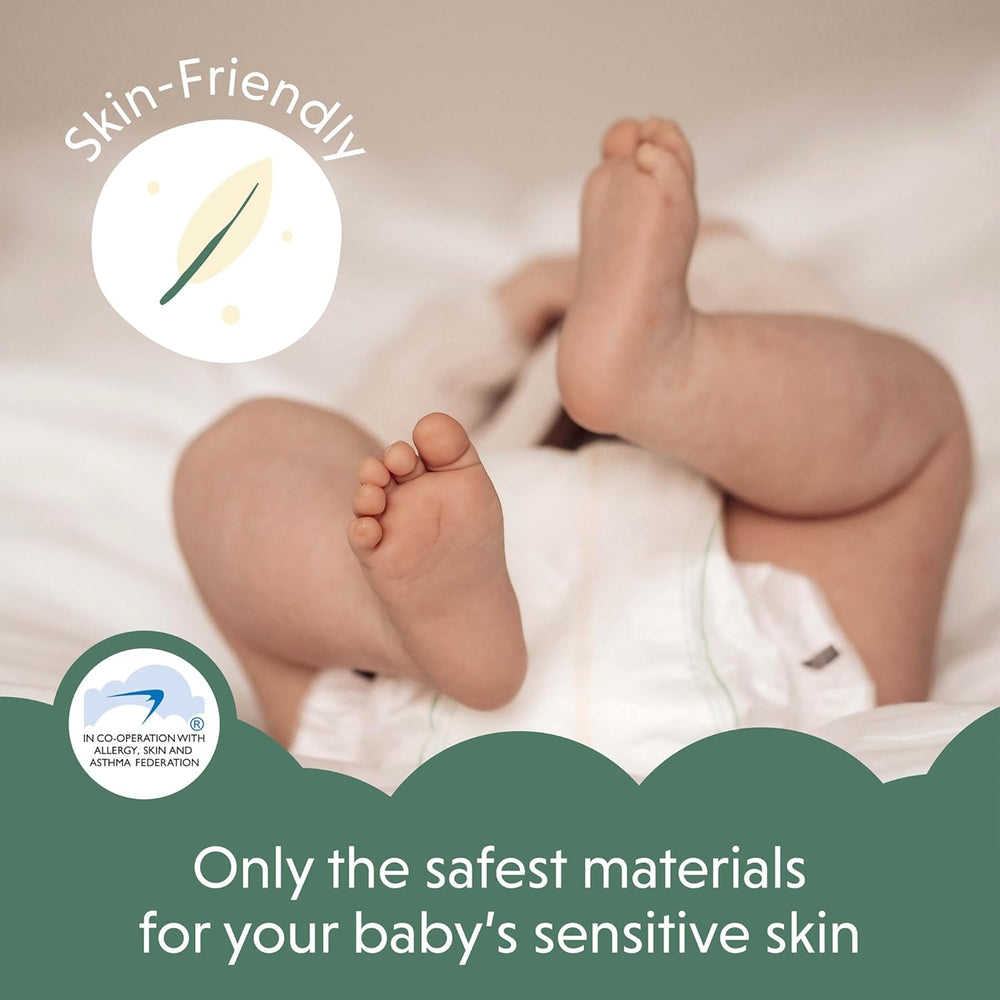 Scutece Moomin Baby Eco, mărimea 3, 5-8 kg, 48 bucăți, scutece premium moi | Moi și prietenoase cu pielea, respirabile, absorbante, fără substanțe chimice inutile |