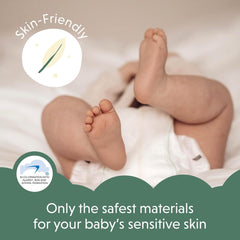 Scutece Moomin Baby Eco, mărimea 3, 5-8 kg, 48 bucăți, scutece premium moi | Moi și prietenoase cu pielea, respirabile, absorbante, fără substanțe chimice inutile |