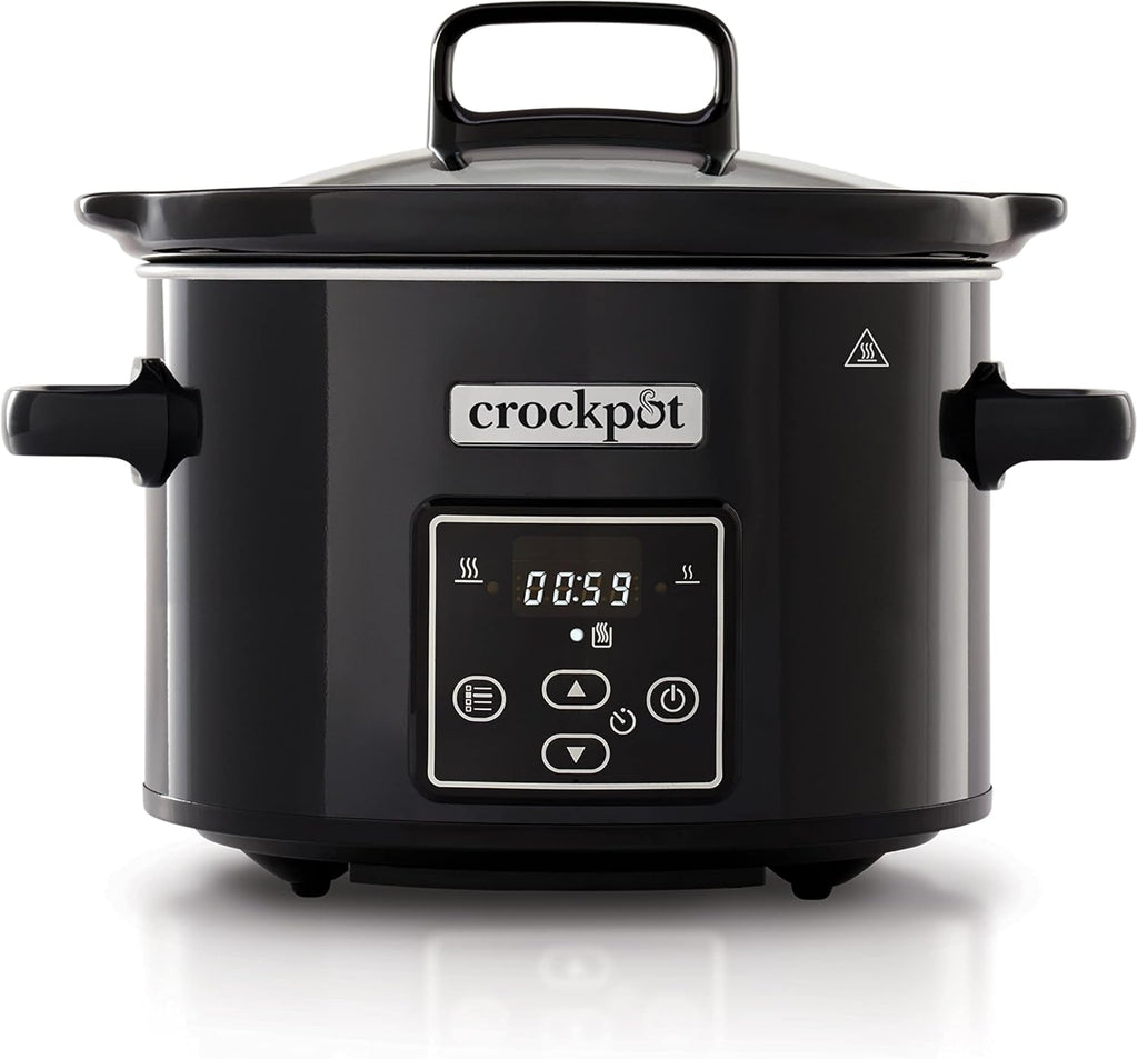 Slow cooker digital Crockpot, funcție de menținere la cald, 2,4 litri (1-2 persoane) Slow Cooker Naty Shop Default Title