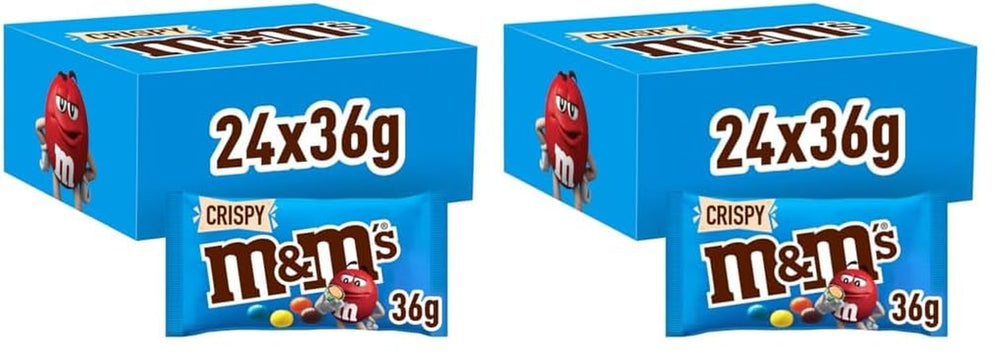 M&M's Peanut, pachet vrac de ciocolată, 24 x 45g, linte cu ciocolată și aromă de arahide, cadou de ciocolată (1080g), ideal ca delicatesă cu tematică de fotbal american