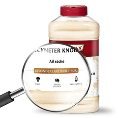 Prymat Getrockneter Knoblauch granuliert 1,05kg – Aromatisches Knoblauchgranulat zum Würzen von Fleisch, Fisch, Gemüse, Saucen, Dips & Marinaden – intensiv im Geschmack – ohne Zusätze