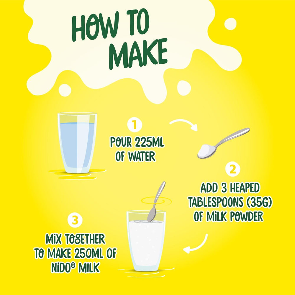 Instant Vollmilchpulver, Ersatz für frische Milch, für Tee und Kaffee, 1,8 kg Dose