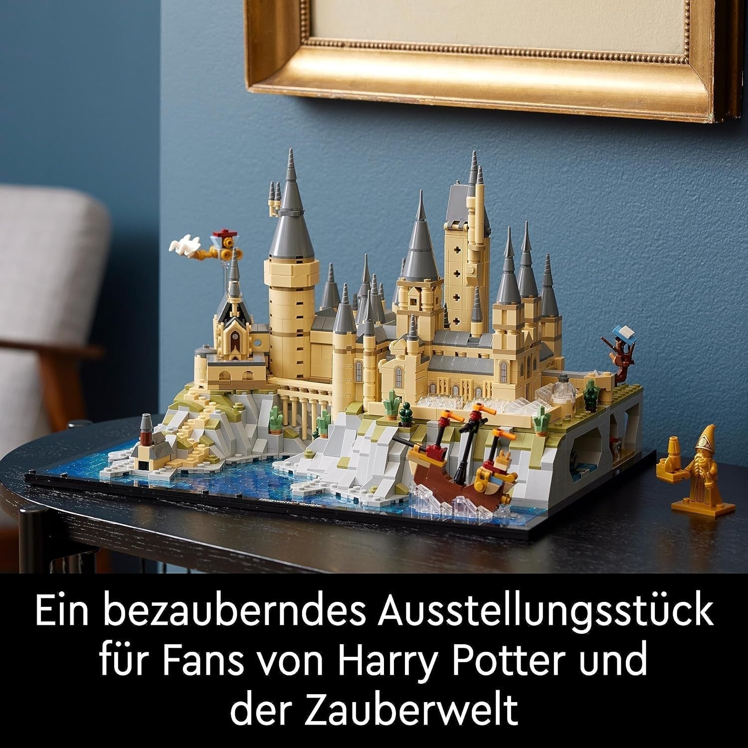 Castelul Hogwarts LEGO Harry Potter cu aripi de castel - set de colecție pentru adulți, inclusiv turnul principal și turnul astronomic, camera secretelor și minifigurina arhitectului - cadou pentru femei - 76419 Seturi de constructie Besuche den LEGO-Store