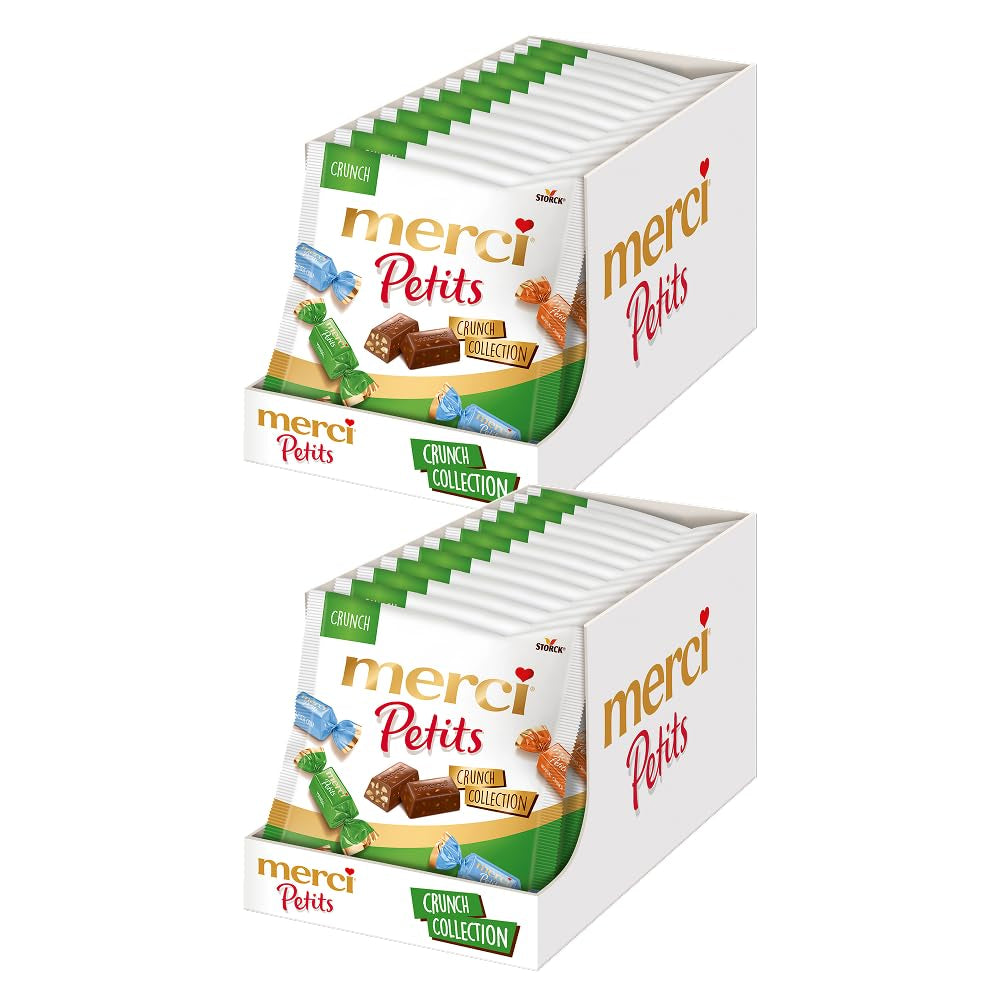 Merci Together – 1 x 175 g – Ciocolate umplute în cinci sortimente cu ciocolată fină cu lapte – Praline de ciocolată pentru a fi împărțite și oferite cadou