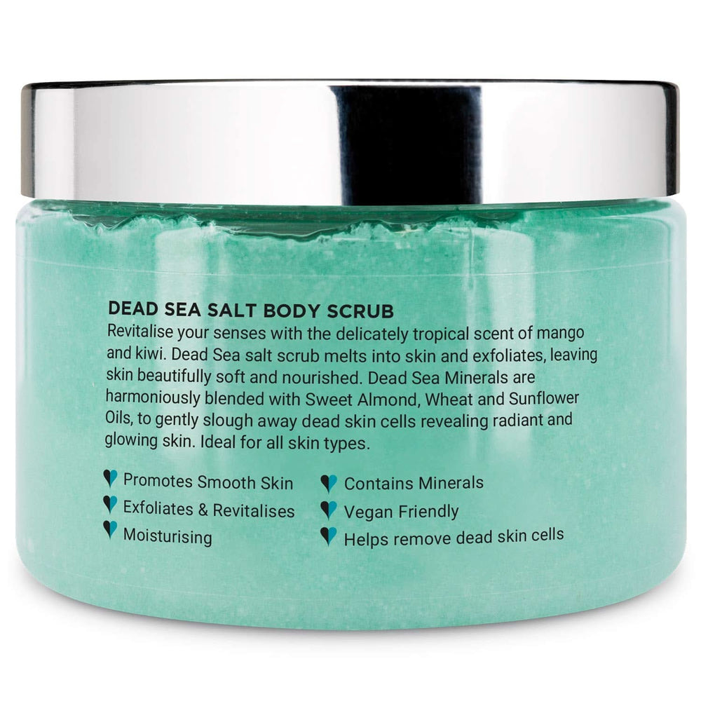 Pranaturals, Body Scrub cu sare de la Marea Moartă, 500 g Naty Shop