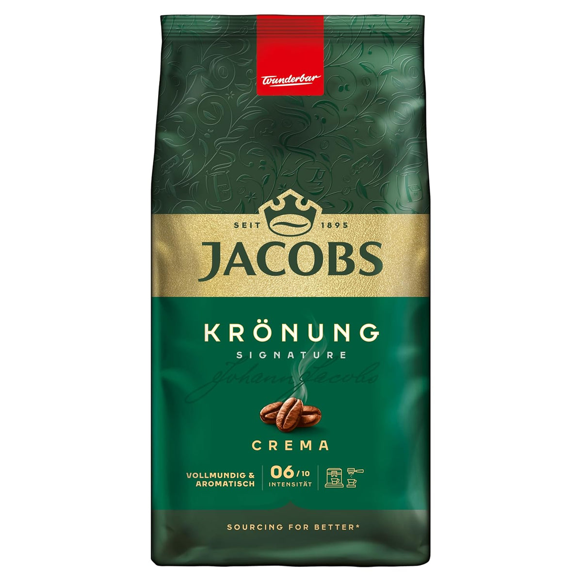 Jacobs Krönung Caffè Crema ganze Bohne, 1000 g
