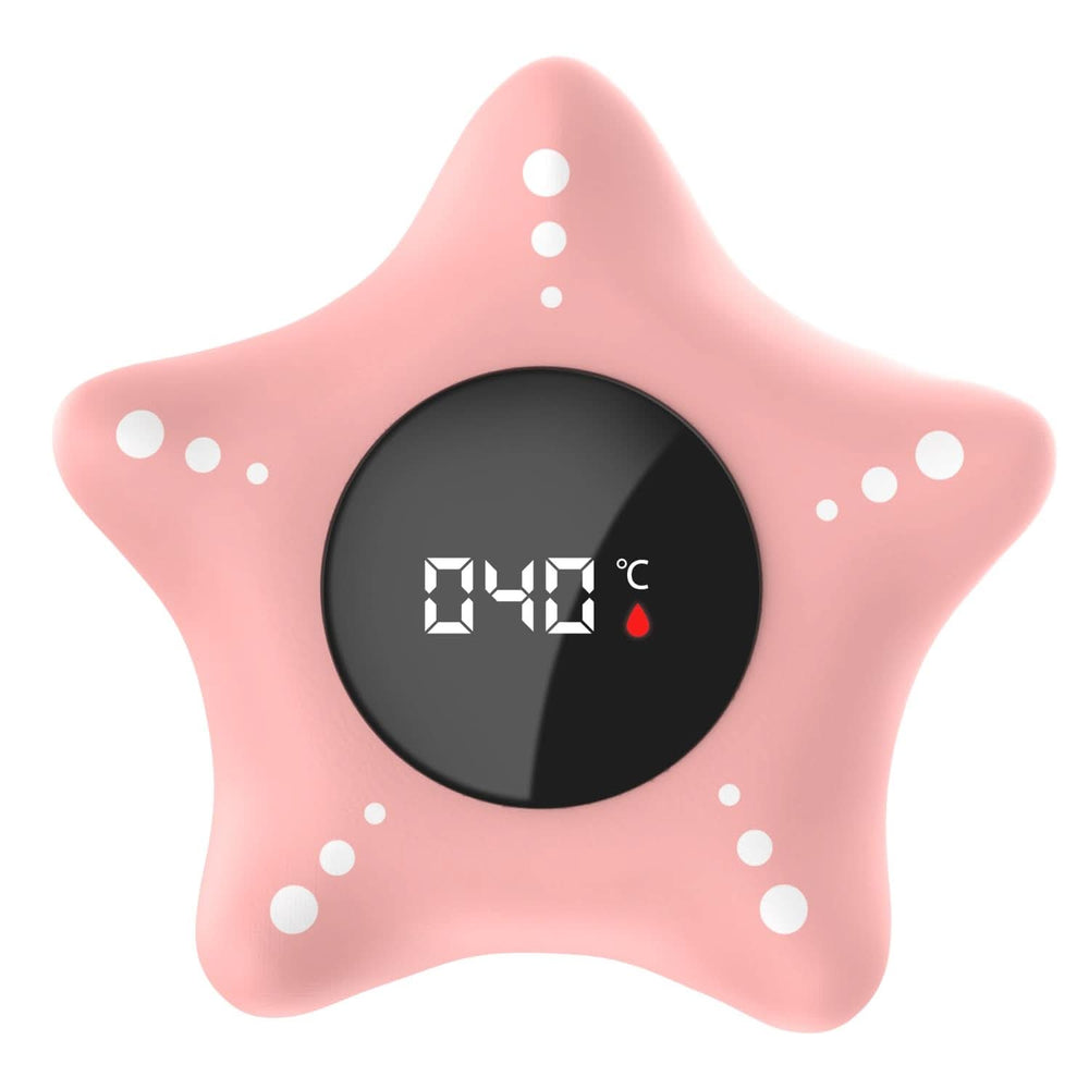 Termometru digital pentru cadă Mama si Copilul Naty Shop Stea roz