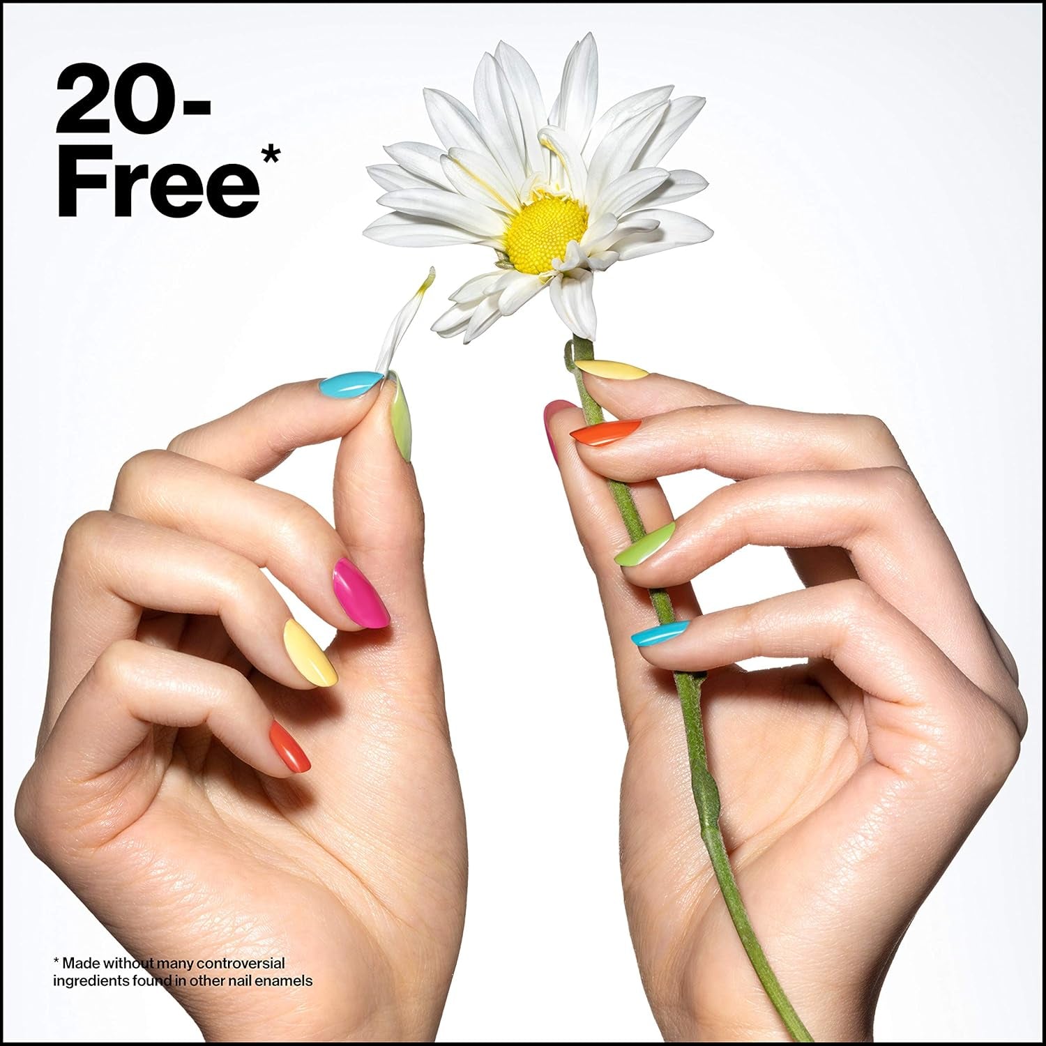 Oja Revlon Ultra HD Snap, formulă vegană de lungă durată, uscare rapidă și acoperire completă într-un singur strat, culoare (8 ml), roșu și negru (014), unisex