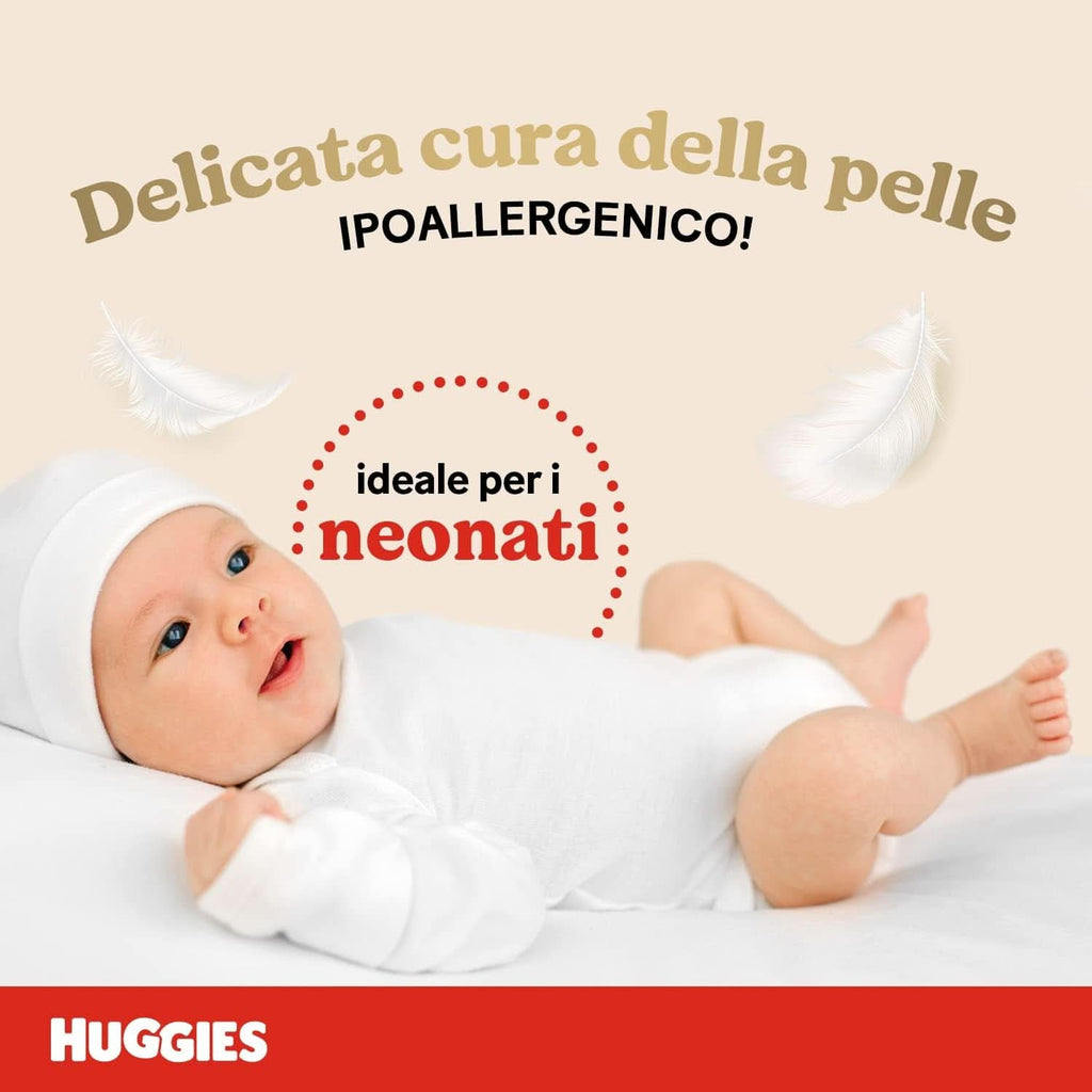 Scutece Huggies Extra Care Bebe, mărimea 1 (2-5 kg), pachet de 28 Mama si Copilul Naty Shop