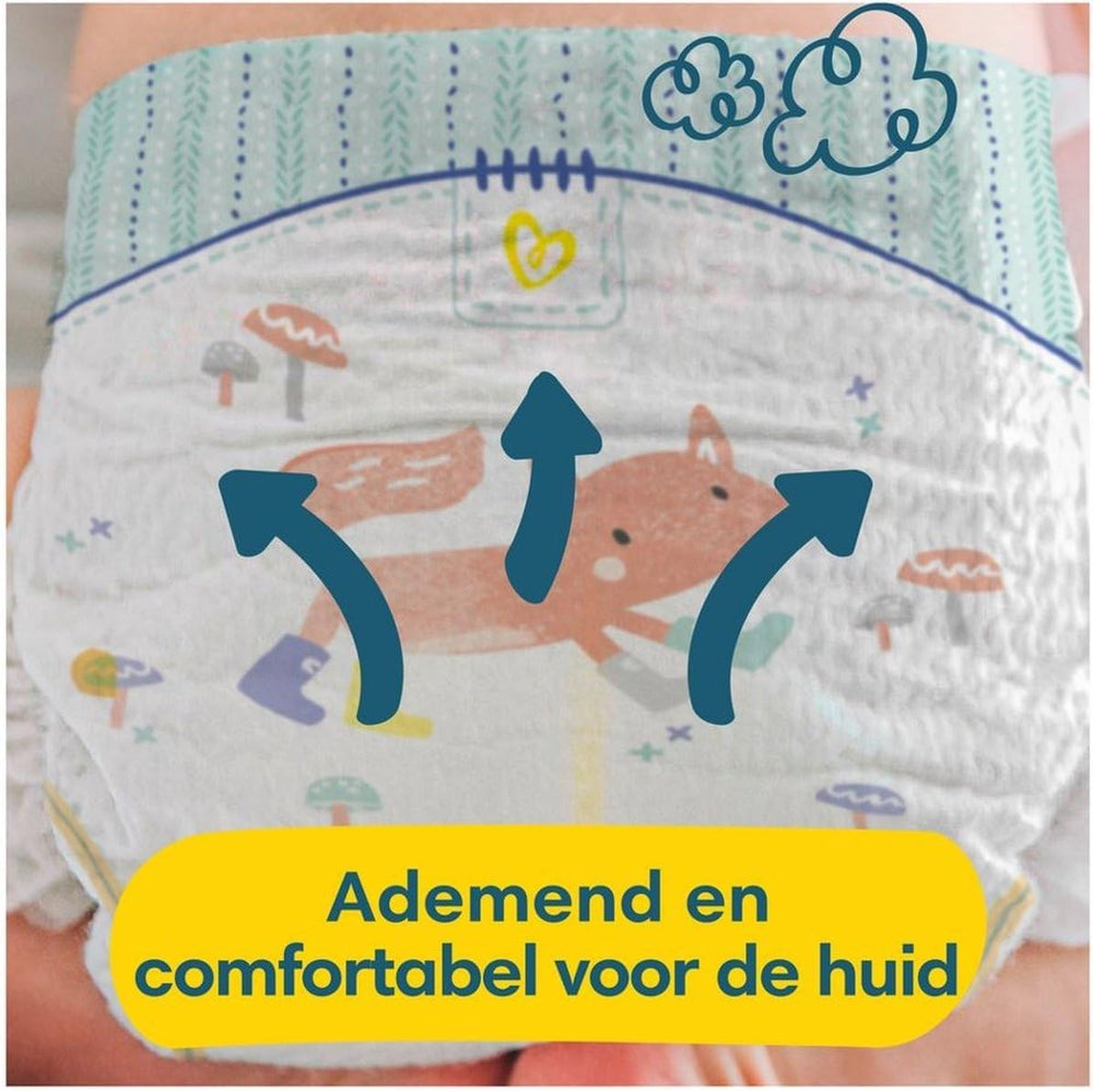 Pampers Premium Protection Mărimea 6, 74 scutece, 13 kg+, numărul 1 pentru confort și protecție a pielii sensibile