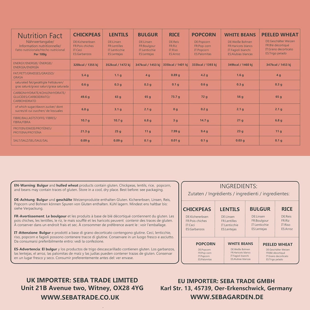 Fasole albă Seba Garden 1kg – (Kuru Fasulye), fasole uscată turcească premium, bogată în proteine și fibre, complet naturală și vegană – ideală pentru tocănițe, supe, caserole