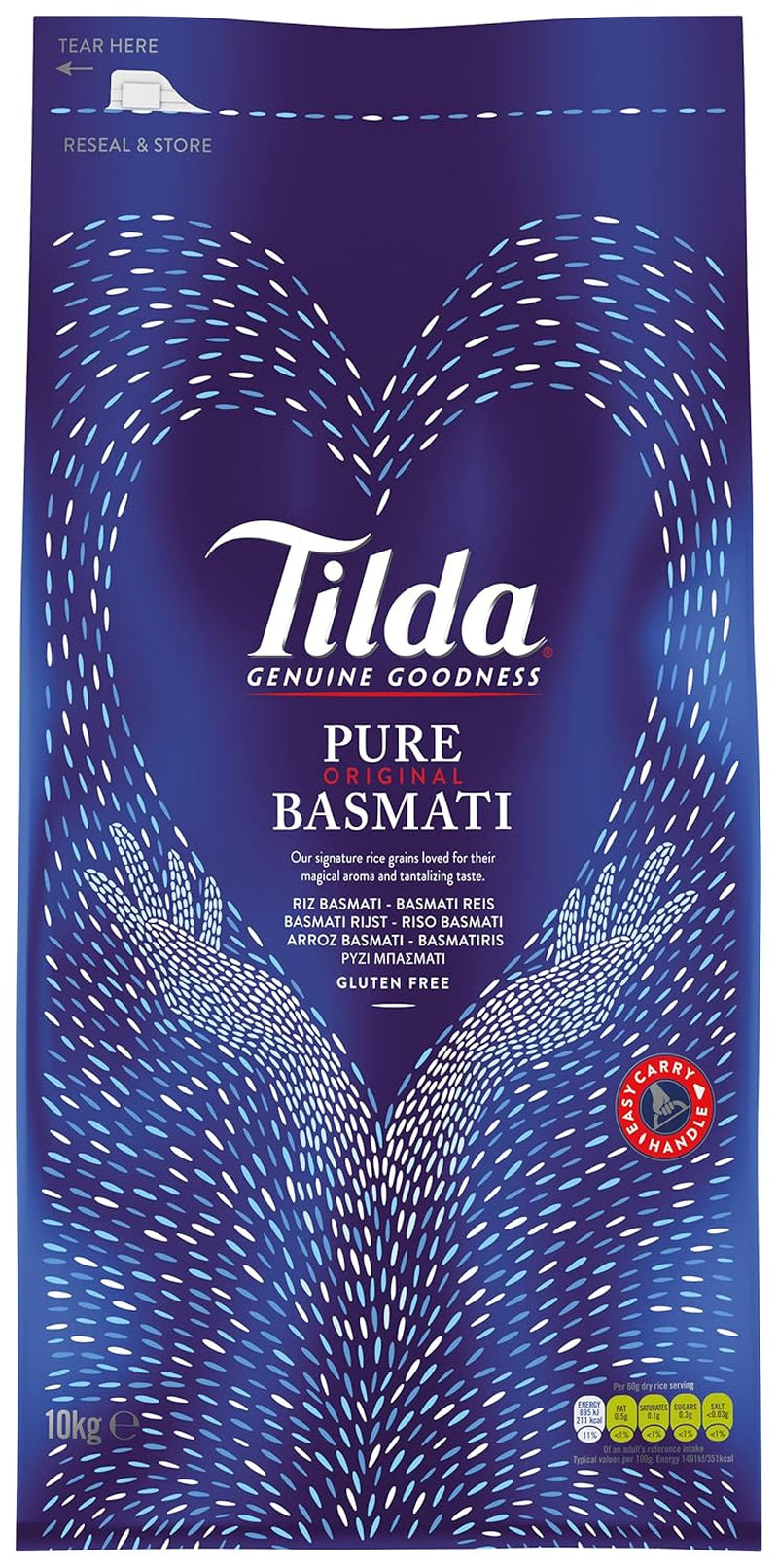 Orez Basmati Tilda Pure Original, 1 pachet (1x10kg)