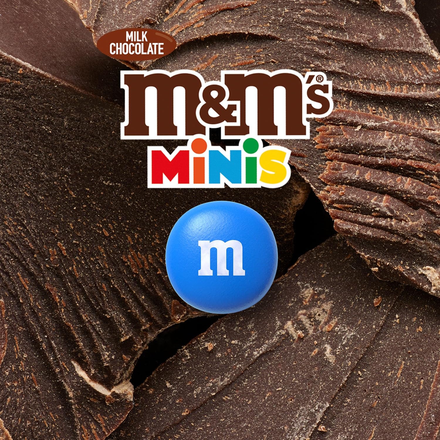 M&M's Chocolate Minis, Ciocolată, 1 x 324g, Linte cu ciocolată (324g) (Pachet de 2)