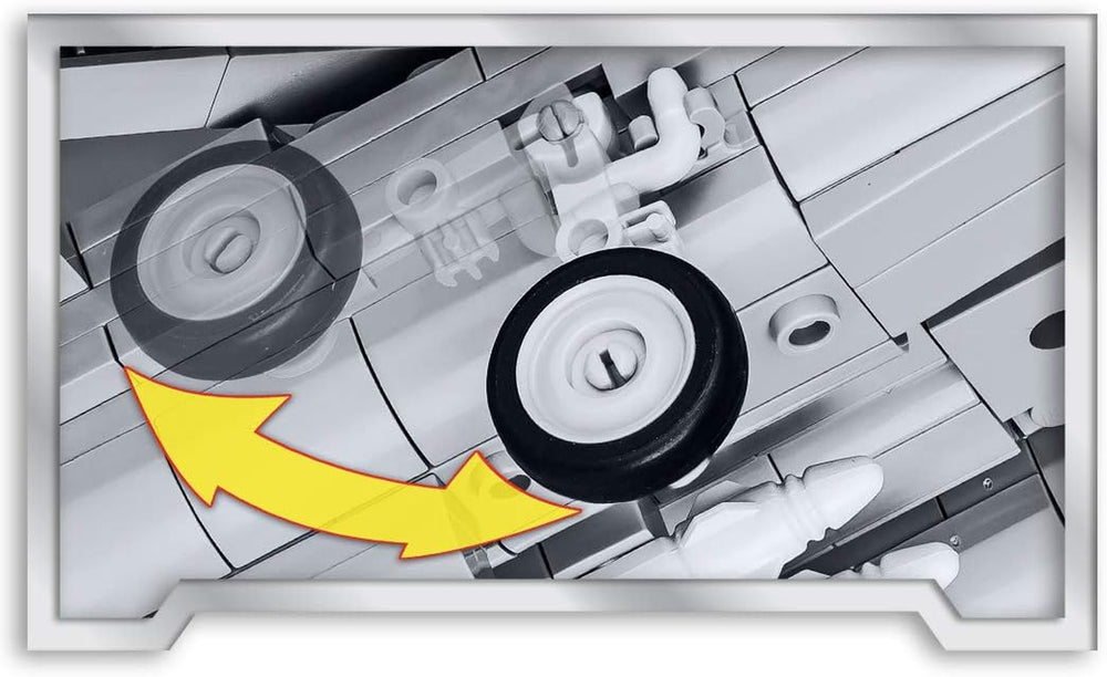 COBI 5811 Bausteine, Grau, Medio/Large