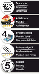 Blackstone Kuchenform 12 Muffins, Stahl, Schwarz/Grau Stein, 6 Einheiten Matrite si tavi pentru copt Naty Shop