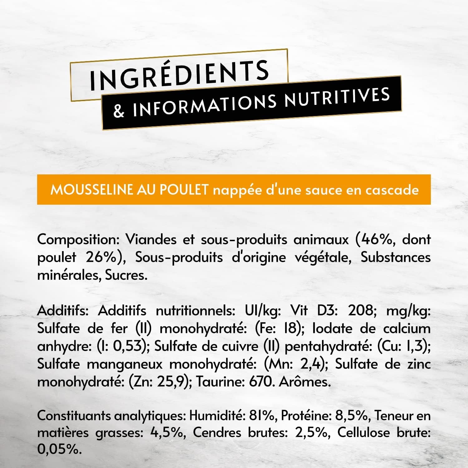 Revelations Musselin mit Huhn mit Sauce | Mahlzeiten für ausgewachsene Katzen | 4 x 57 g