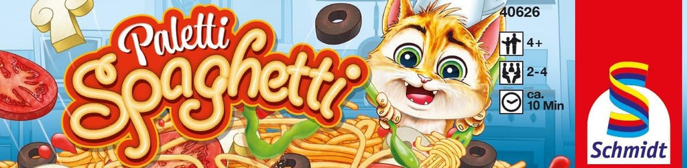 Schmidt Spiele 40626 Paletti Spaghetti, joc de acțiune pentru copii și adulți