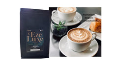 Cafea Espresso Noire Elegance 500g – 50% Arabica și 50% Robusta din Brazilia și India – prăjire medie, puternică și cremoasă cu ciocolată neagră – intensitate 8 – incl. espressor gratuit
