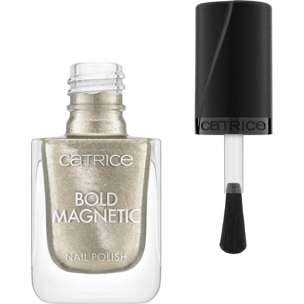 Oja magnetică Catrice Bold, nr. 030, auriu, metalică, vegană, fără particule microplastice, fără parfum, fără parabeni, 1 pachet (10,5 ml)