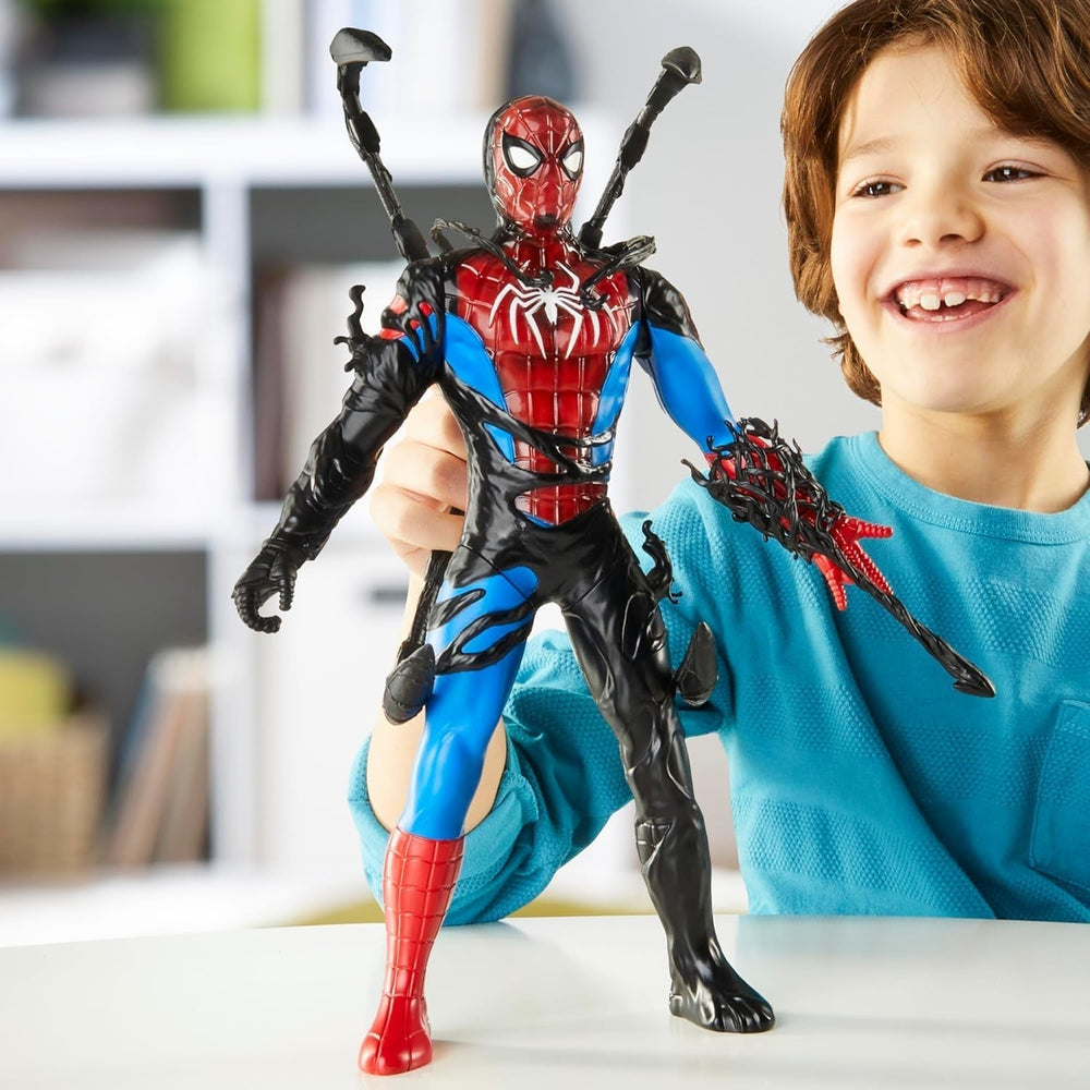 Marvel Spider-Man Venomversus Spider-Man Schimbător de culori Figura de acțiune cu accesoriu Action figures Naty Shop