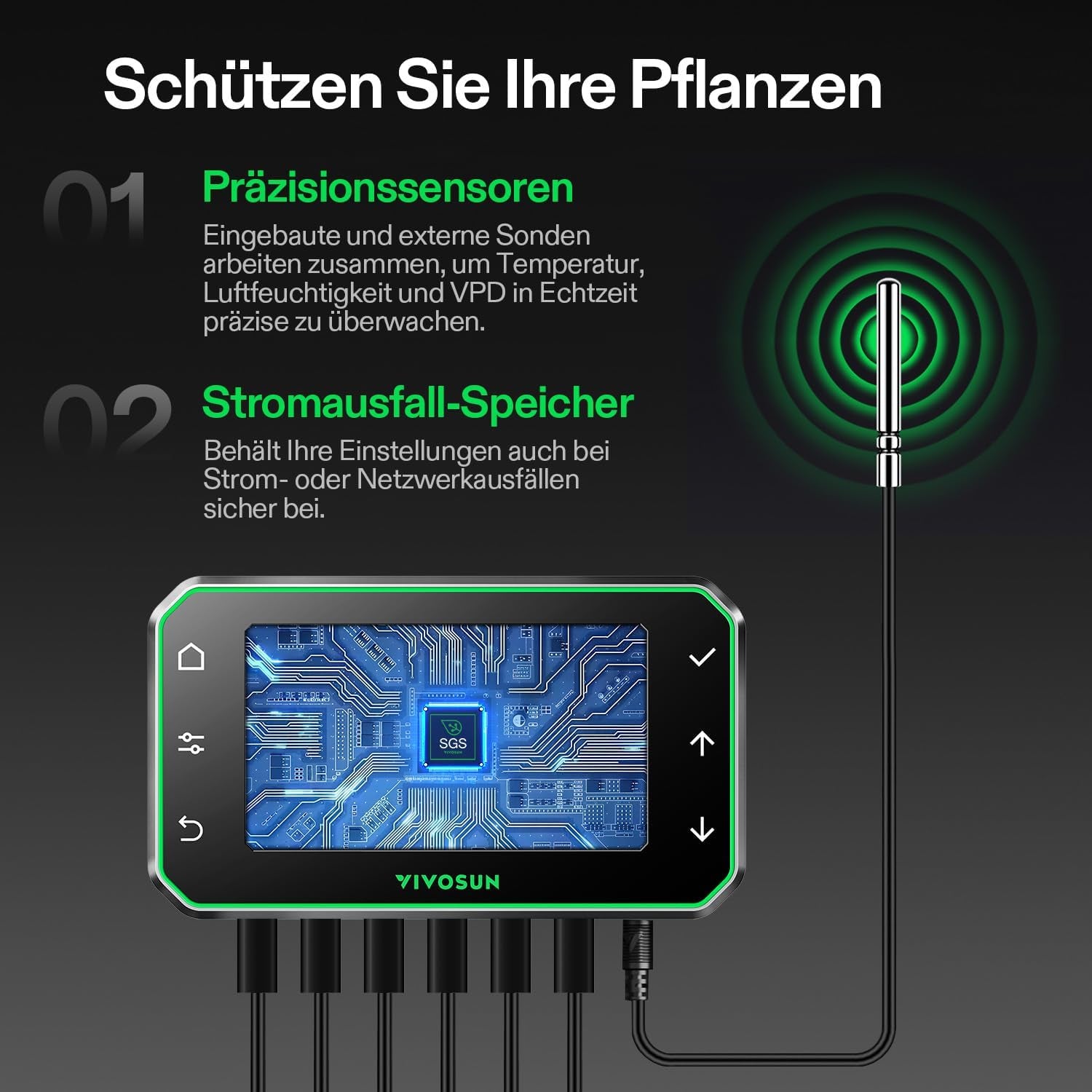 VIVOSUN Kit Ventilator Inline Inteligent 100mm/Evacuare AeroZesh G4 cu GrowHub E42A+, Controler de Temperatură și Umiditate, Telecomandă WiFi/Aplicație, Filtru de Cărbune Activ și Furtun pentru Corturi de Cultivare și Hidroponie