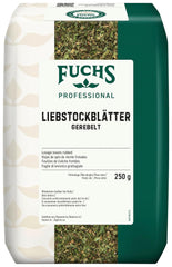 - Liebstockblätter gerebelt | Für salzarme Küche geeignet, passt zu Eintöpfen oder Salaten | Profi-Qualität für Großverbraucher | 0,25 kg im recyclebaren Beutel