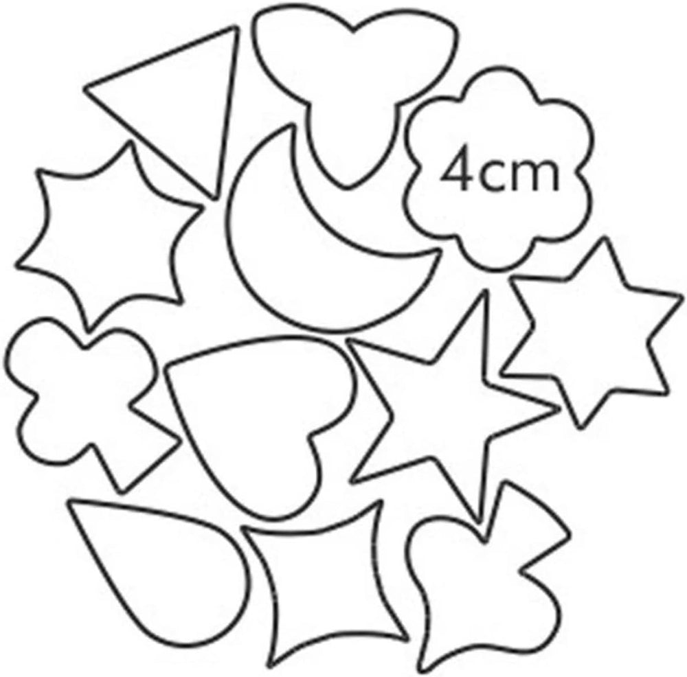 Forme mari de biscuiți Tescoma DELÍCIA, 12 bucăți