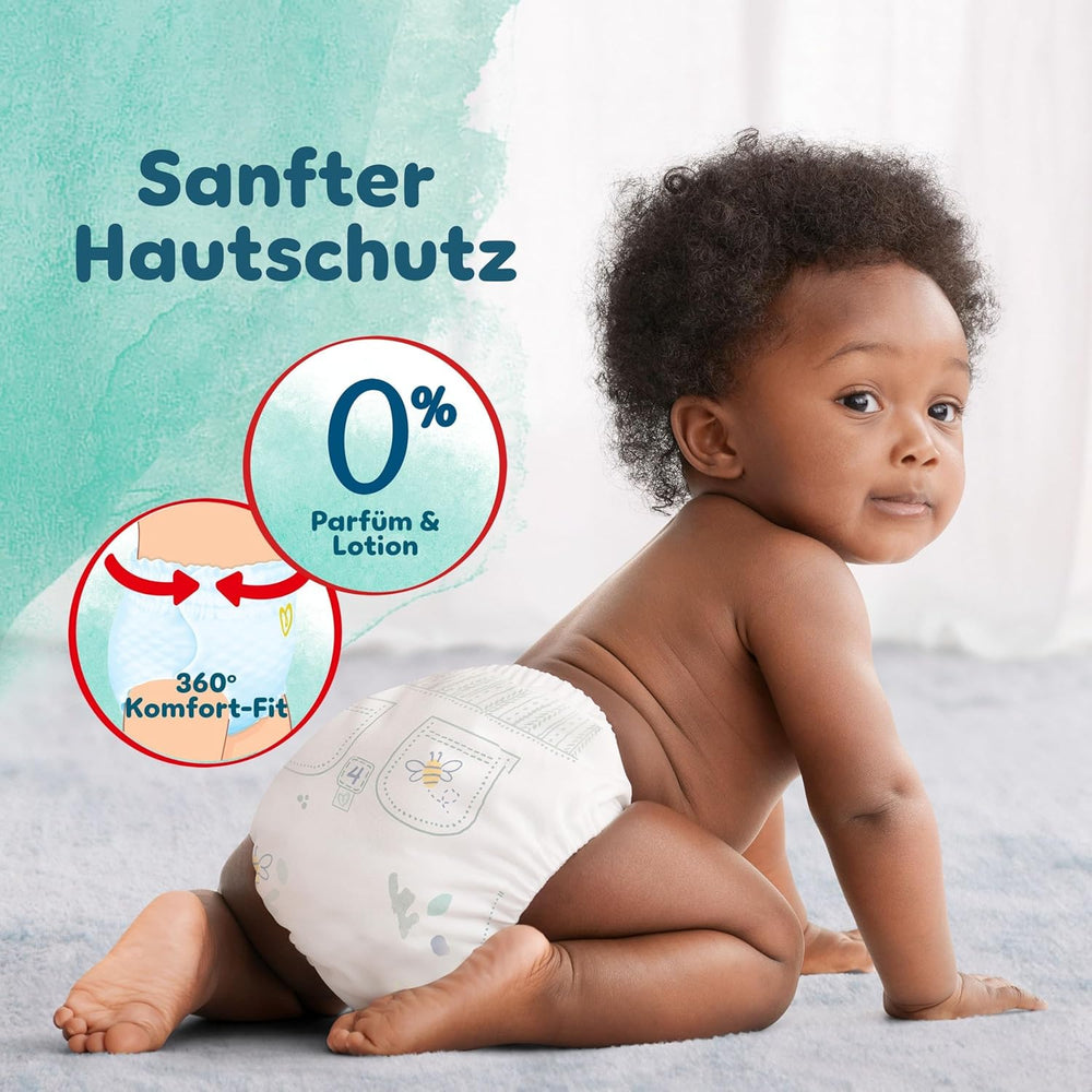Scutece Pampers Harmony Pants mărimea 6, 132 scutece, 15 kg+, protecție delicată a pielii și confort la 360°