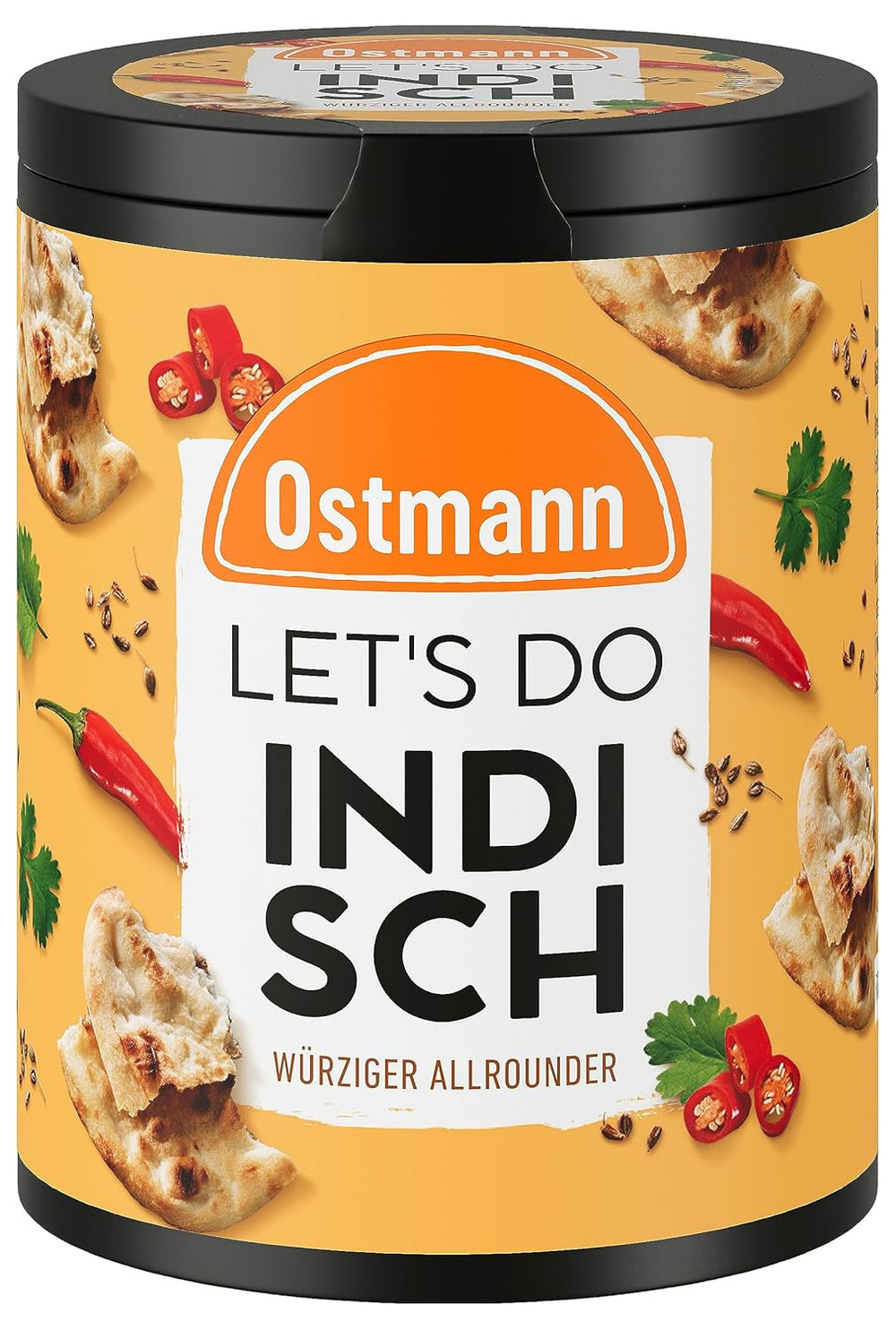 Ostmann Gewürze - Let's Do Fisch Allrounder | Gewürzsalz für Bratfisch, Flammlachs und Meeresfrüchte | Würziger Allrounder mit Senf, Zitrone und Dill | 85 g in recyclebarer Metalldose